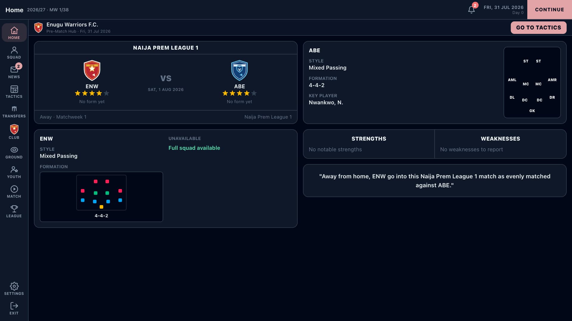 Naija Soccer Game screenshot 1
